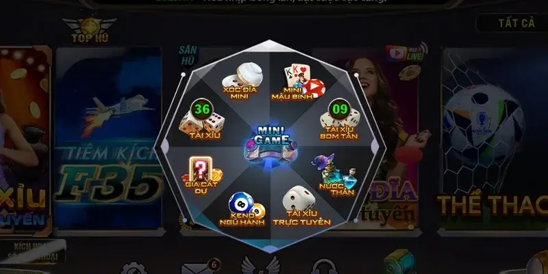 Các game nổi bật hàng đầu của cổng game B52 Club