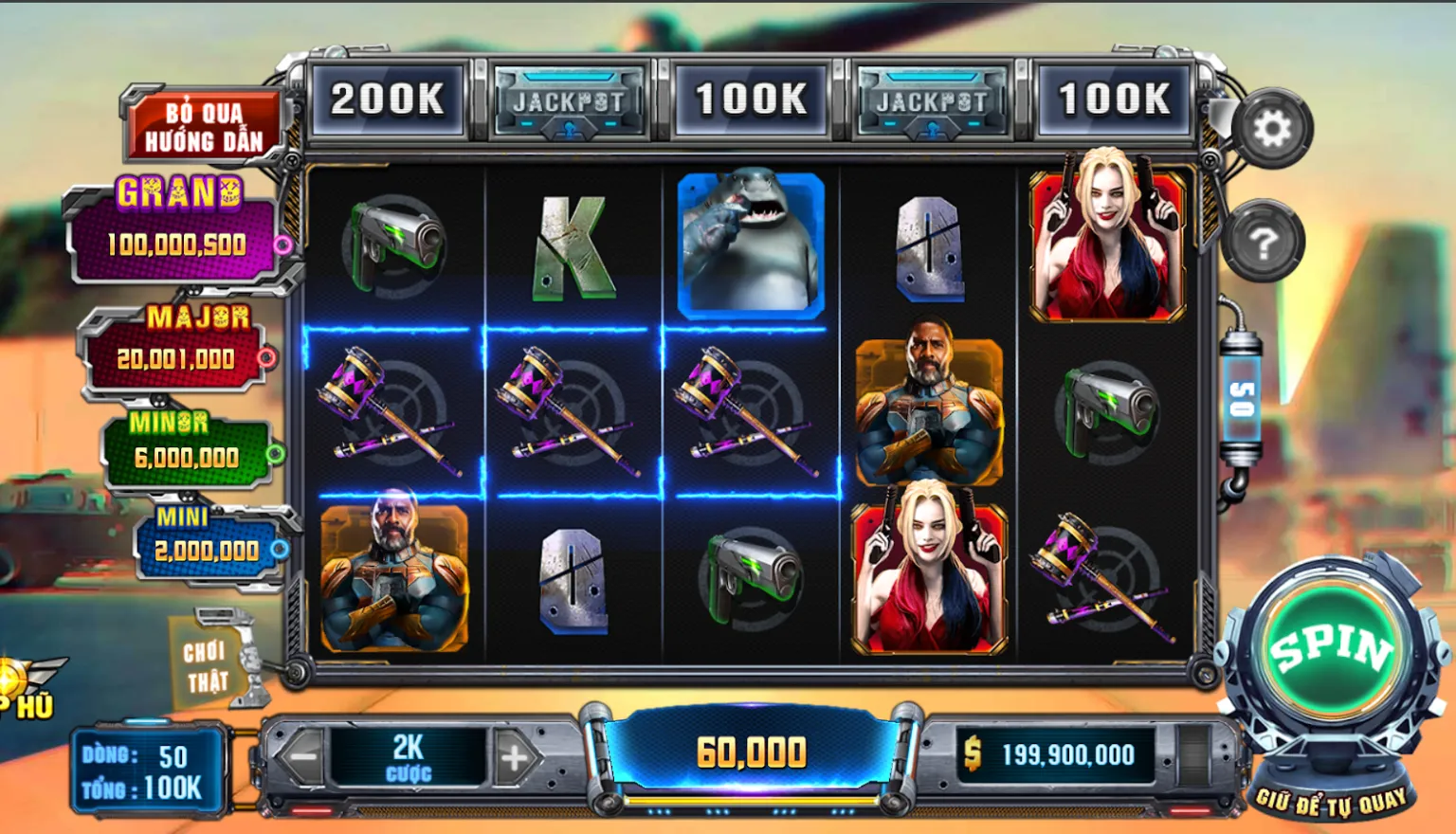 Những mẹo chơi The Suicide Squad B52 Club