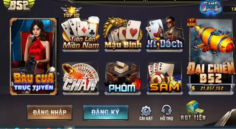 Luật chơi game bài Sâm B52 Club cơ bản mà người chơi cần biết